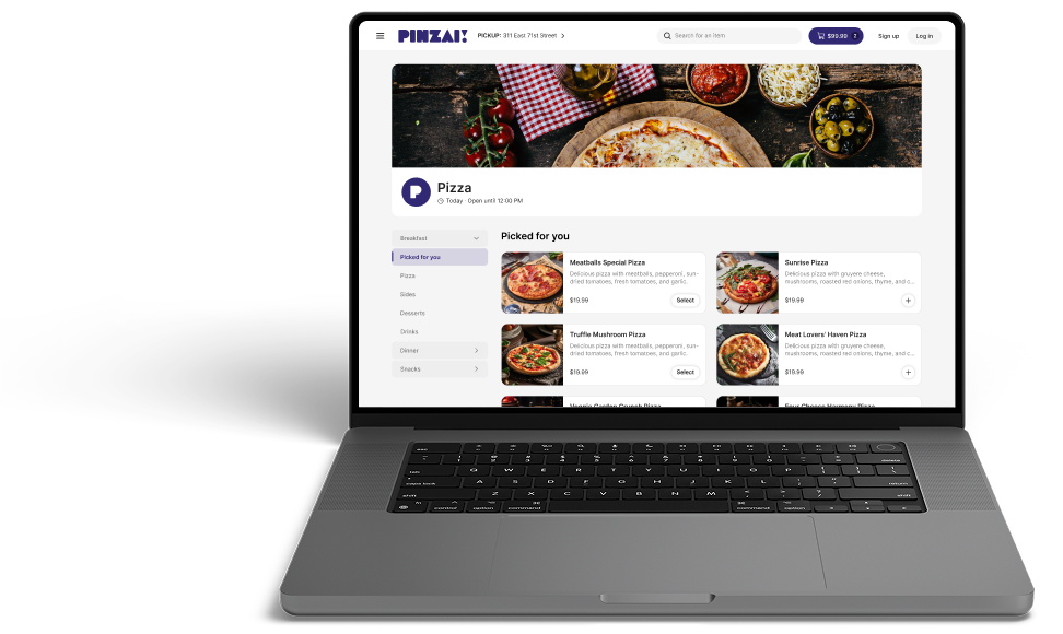 web ordering